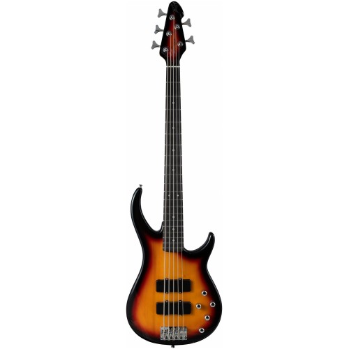 Peavey Milestone 5 Plus Sunburst-5 String Active Bass Guitar