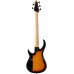 Peavey Milestone 5 Plus Sunburst-5 String Active Bass Guitar