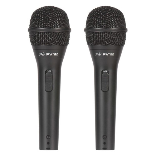 Peavey PV®i 2 Dynamic Vocal Microphone - Black (2 Pack)