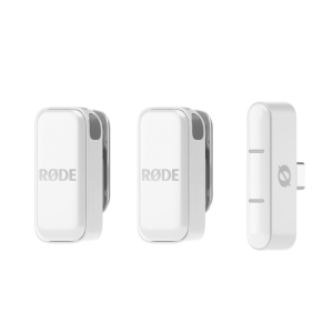 Rode Wireless Micro Ultra-compact Wireless Microphone, USB-C Version - White