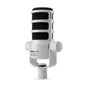Rode PodMic USB Versatile Dynamic Broadcast Microphone - White